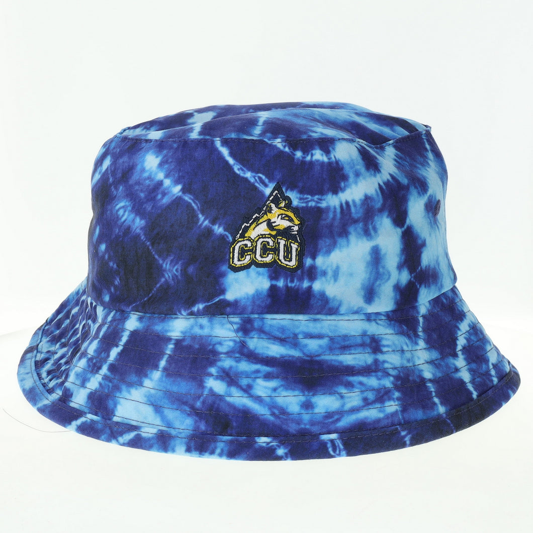 Tie Dye Bucket Hat, Navy