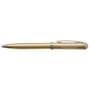 Click Action Gel Pen by LXG, Gold (F22)